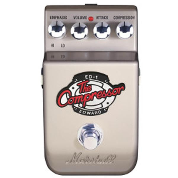 marshall effect pedals marshall ed-01 the compressor guitar effect pedal