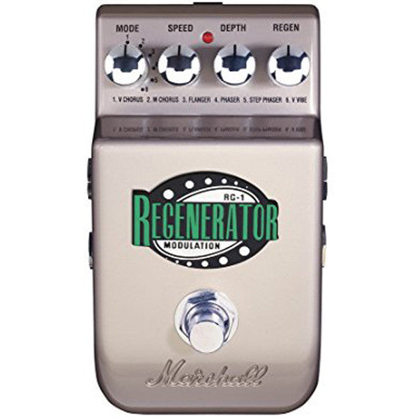 marshall effect pedals marshall rg-01 regenarator guitar effect pedal