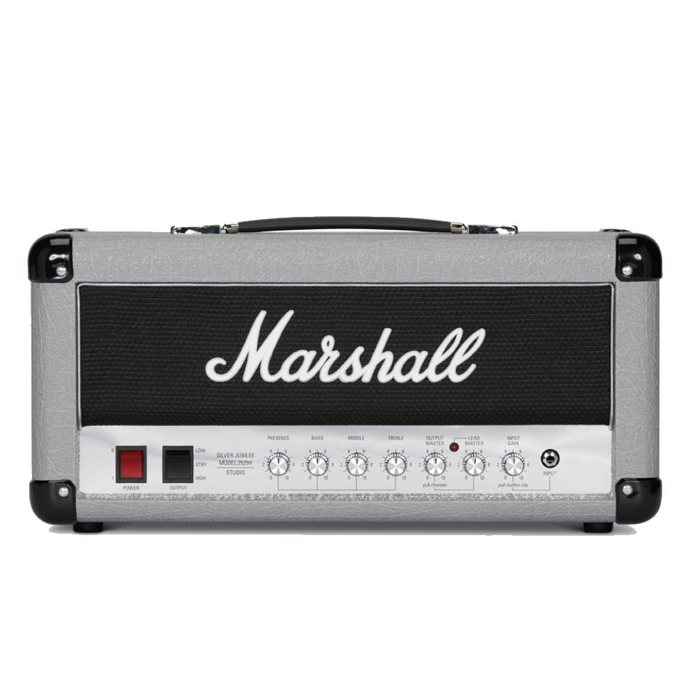 marshall guitar amplifiers marshall 2525h silver jubilee 20 watts tube head amplifier