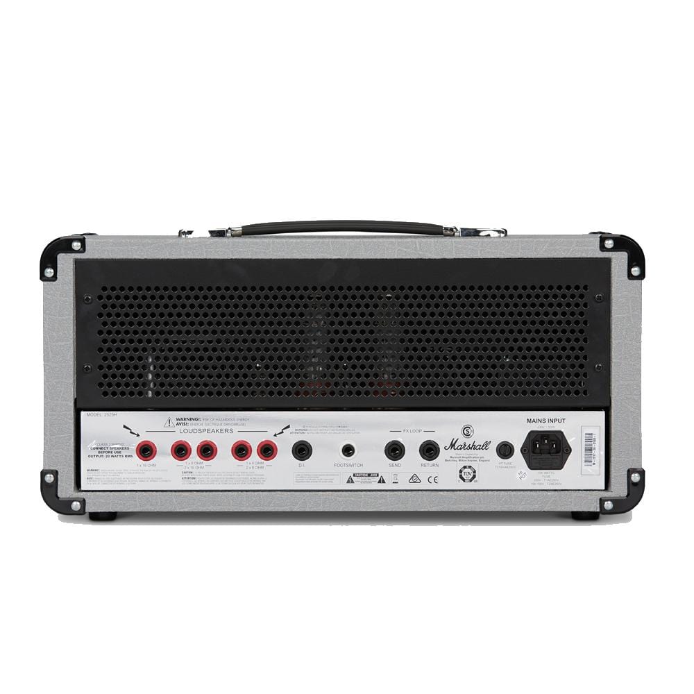 marshall guitar amplifiers marshall 2525h silver jubilee 20 watts tube head amplifier