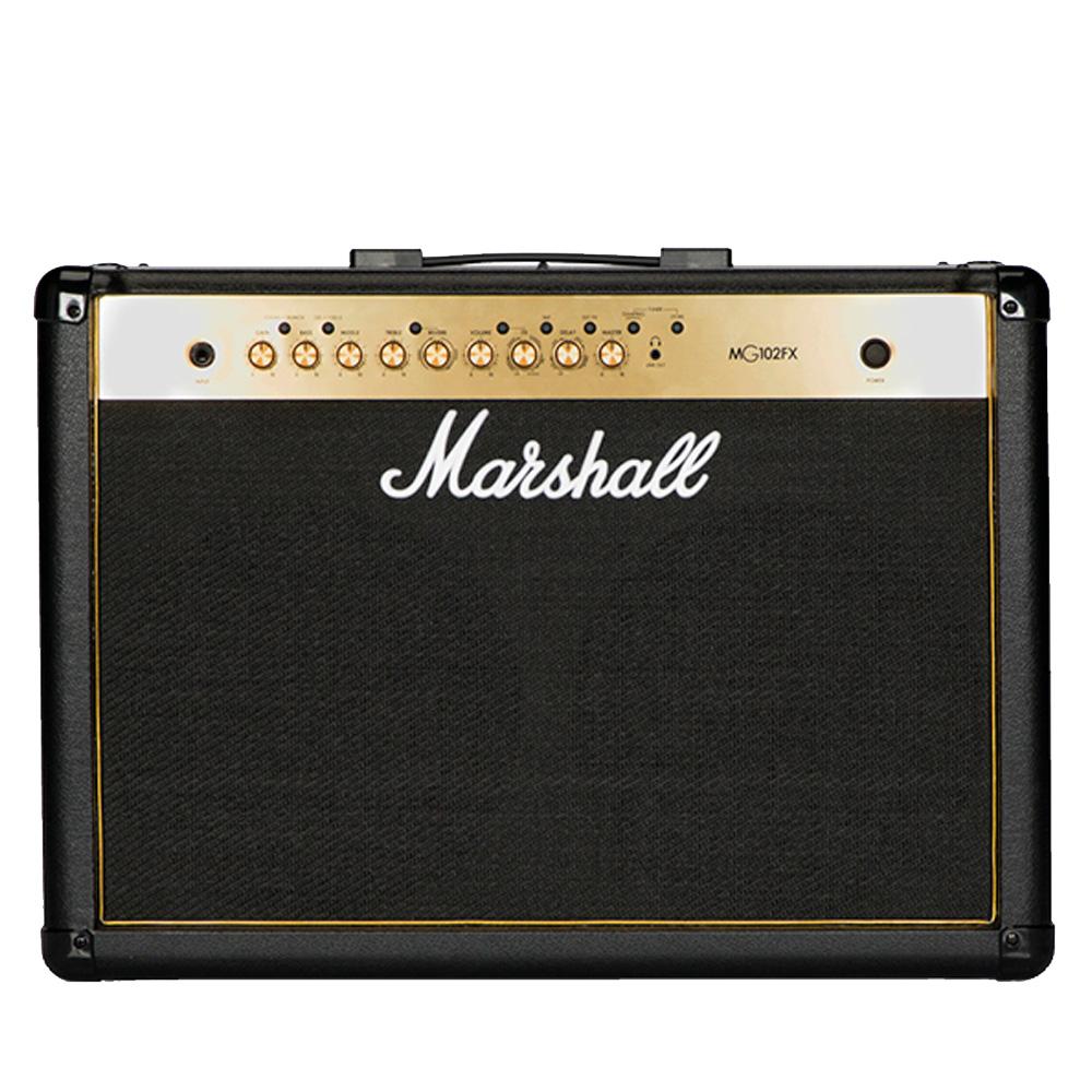 marshall guitar amplifiers marshall mg102gfx 100w 2x12-inch combo guitar amplifier with effects