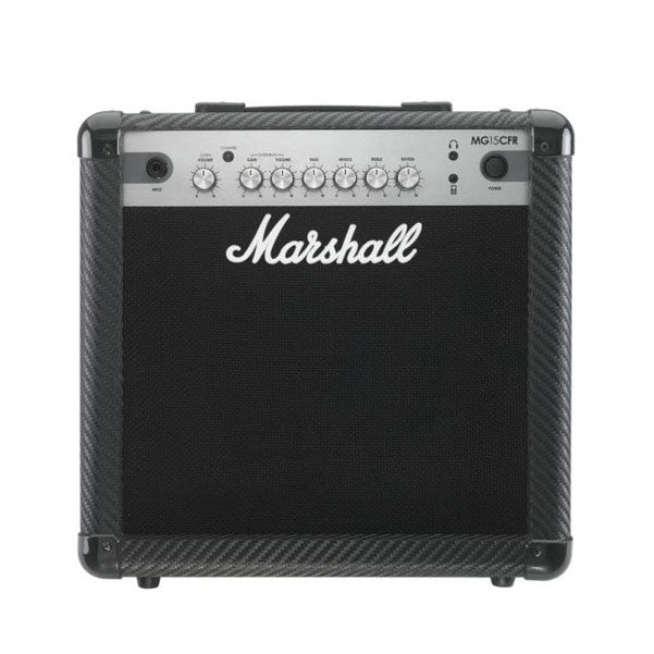 marshall guitar amplifiers marshall mg15cfr guitar combo amplifier with reverb 15-watt