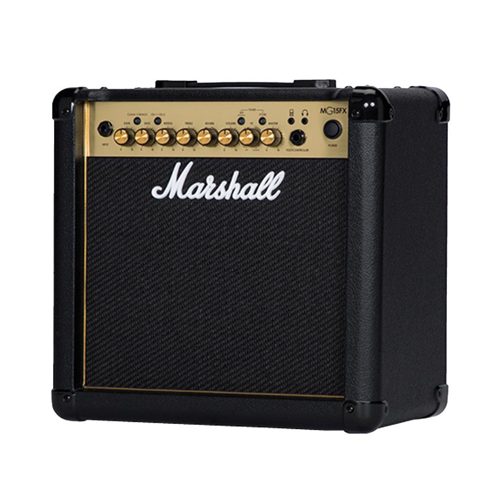 marshall guitar combo amplifiers marshall mg-15gfx gold series 15-watts combo guitar amplifier with effects
