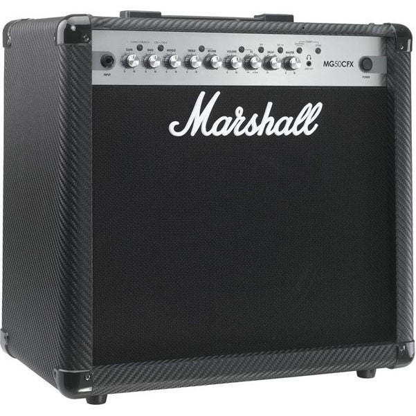 marshall guitar combo amplifiers marshall mg50cfx guitar combo amp carbon fiber