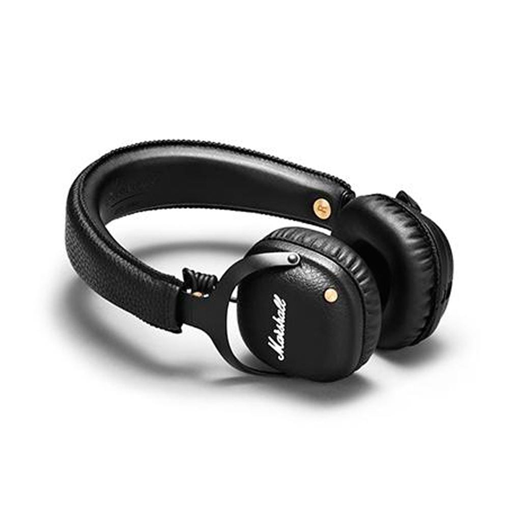 marshall headphones marshall mid bluetooth over-ear headphones - black