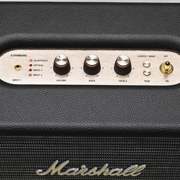 marshall multimedia speakers marshall st-01 stanmore wireless bluetooth active stereo speaker