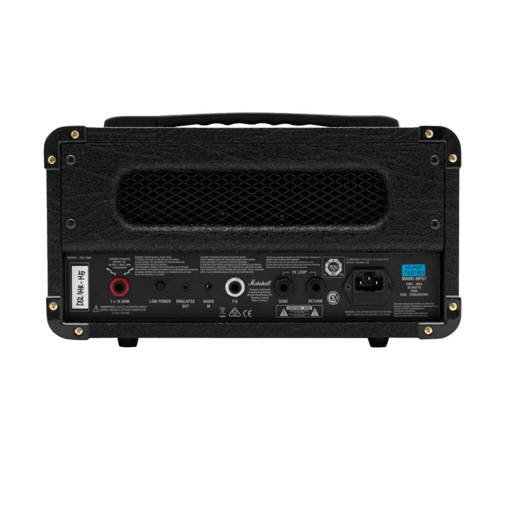 marshall tube amplifiers marshall dsl-1hr 1w tube amplifier head