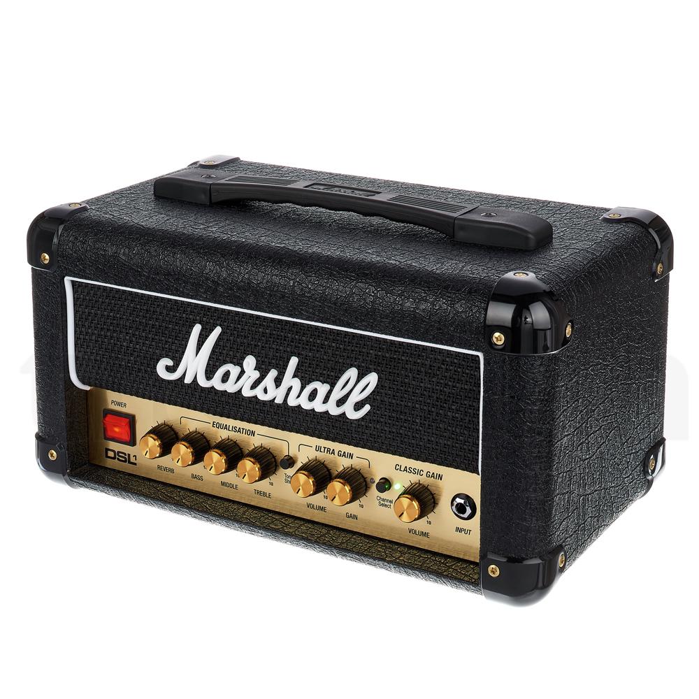 marshall tube amplifiers marshall dsl-1hr 1w tube amplifier head