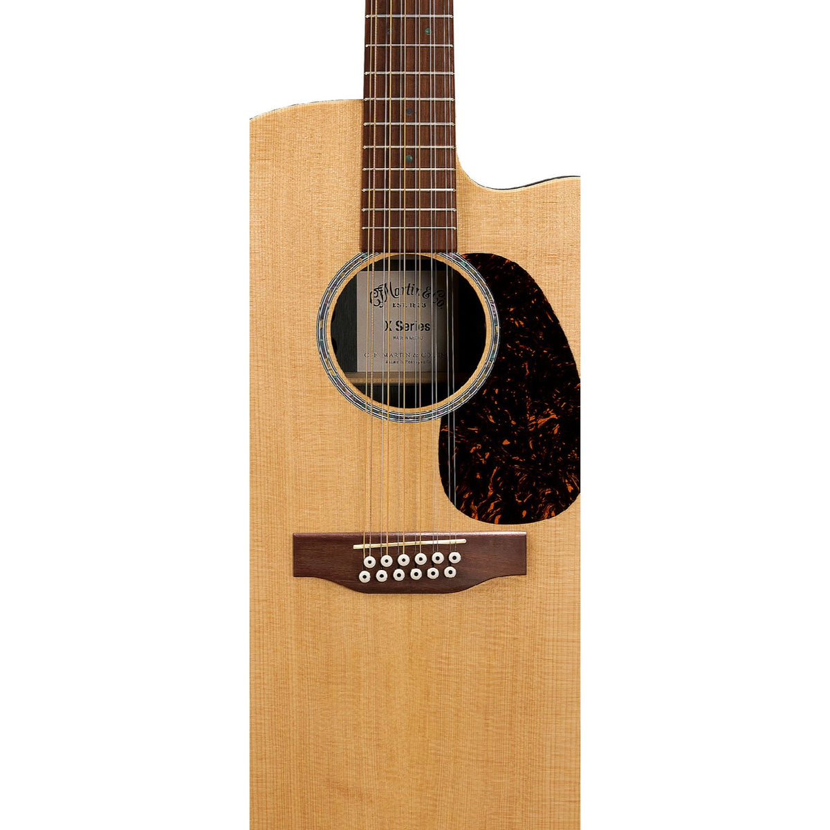 Martin Electro Acoustic Guitars Martin DC-X2E Brazilian 12 String Electro Acoustic Guitar
