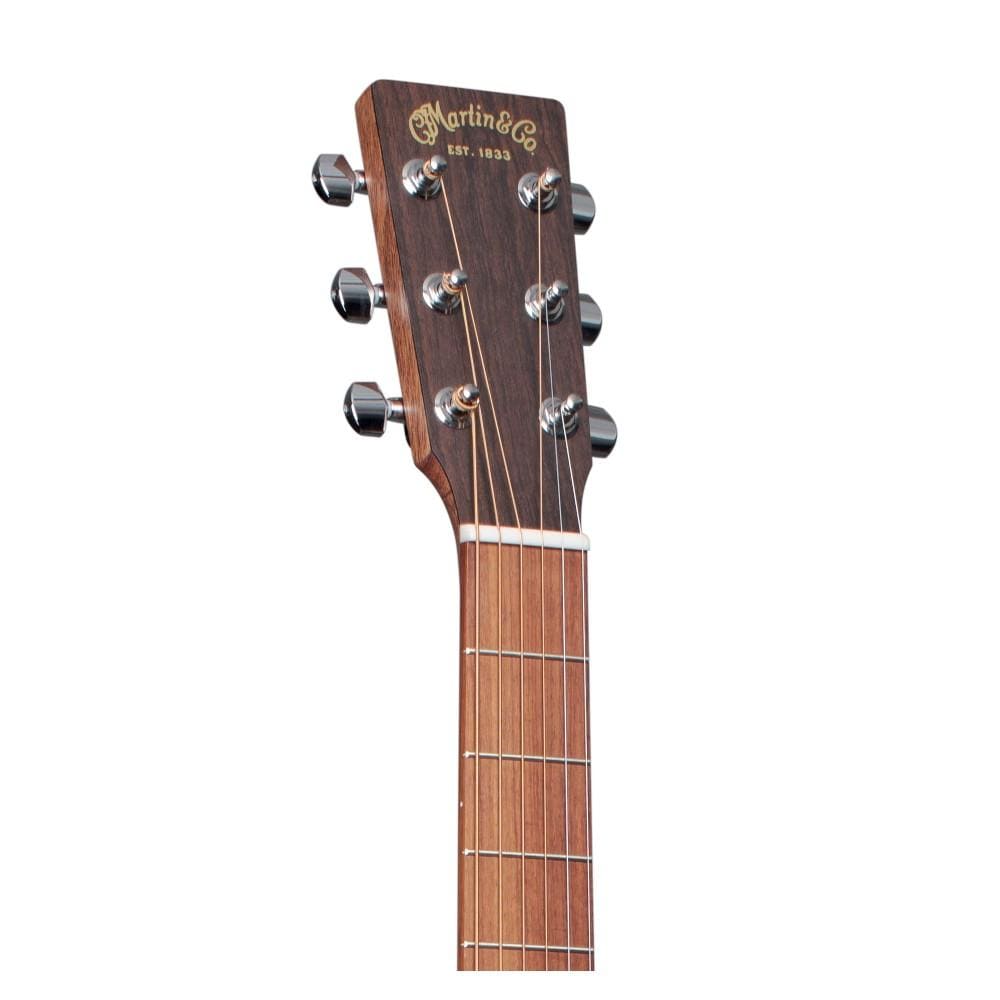 martin electro acoustic guitars martin dx2e dreadnought semi acoustic guitar with gig bag #color_rosewood