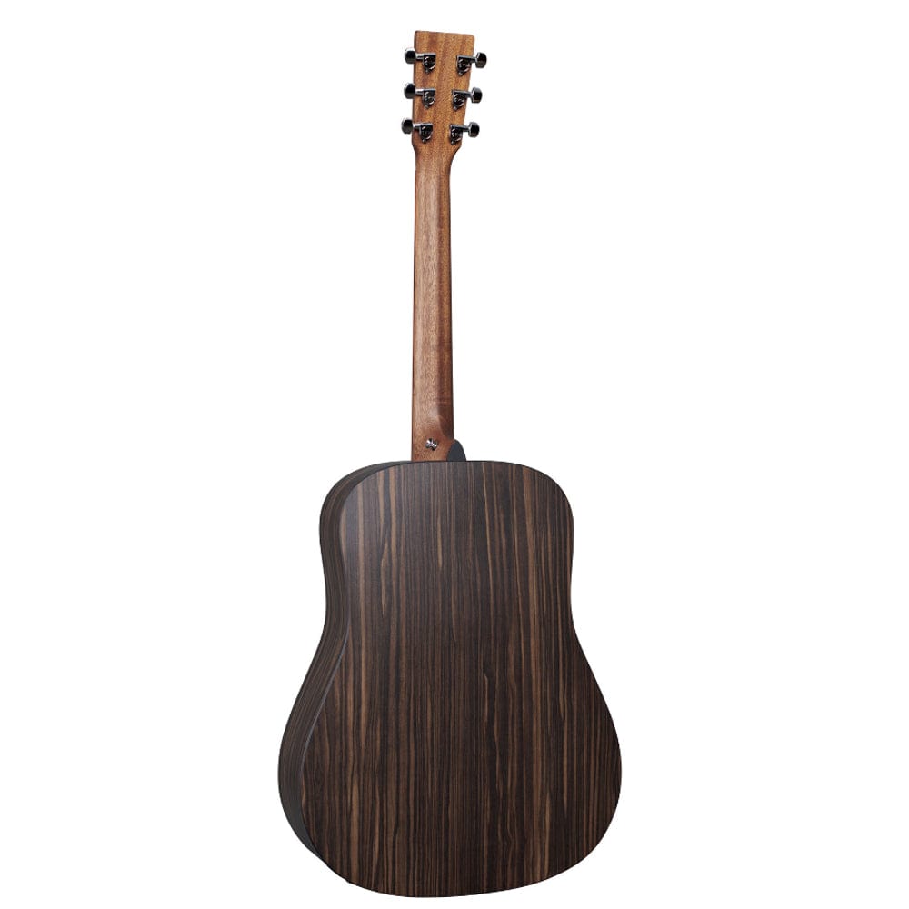 martin electro acoustic guitars martin dx2e dreadnought semi acoustic guitar with gig bag
