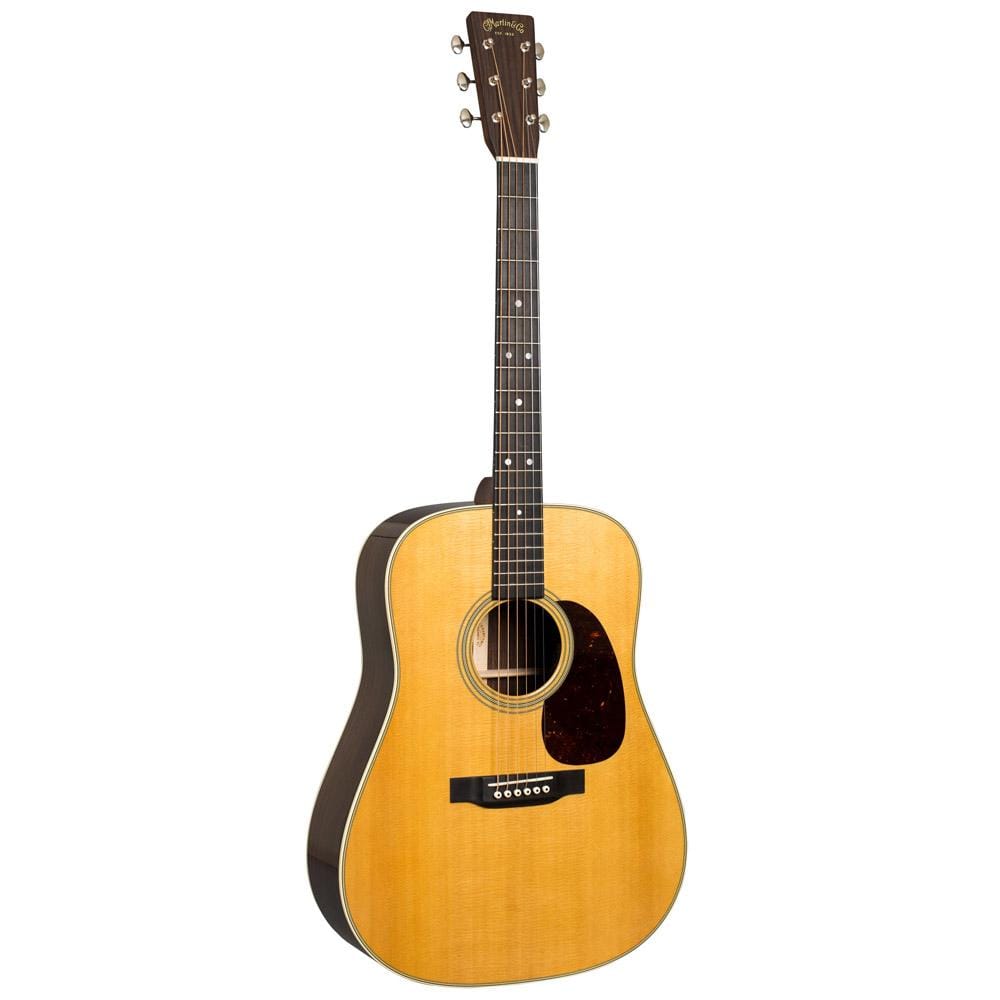 martin guitars acoustic guitars martin standard series d-28 6 string acoustic guitar - natural