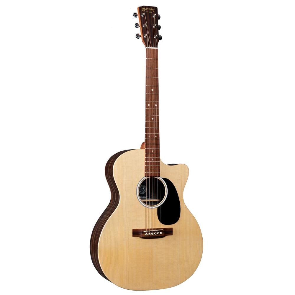 martin guitars electric guitars martin gpcx1ae dreadnought 20th anniversary 6-string electro acoustic guitar - natural