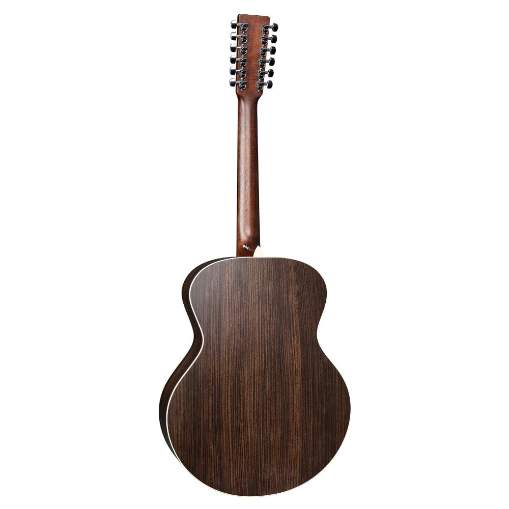 martin guitars electro acoustic guitars martin grand j-16e 12 string electro acoustic guitar with case
