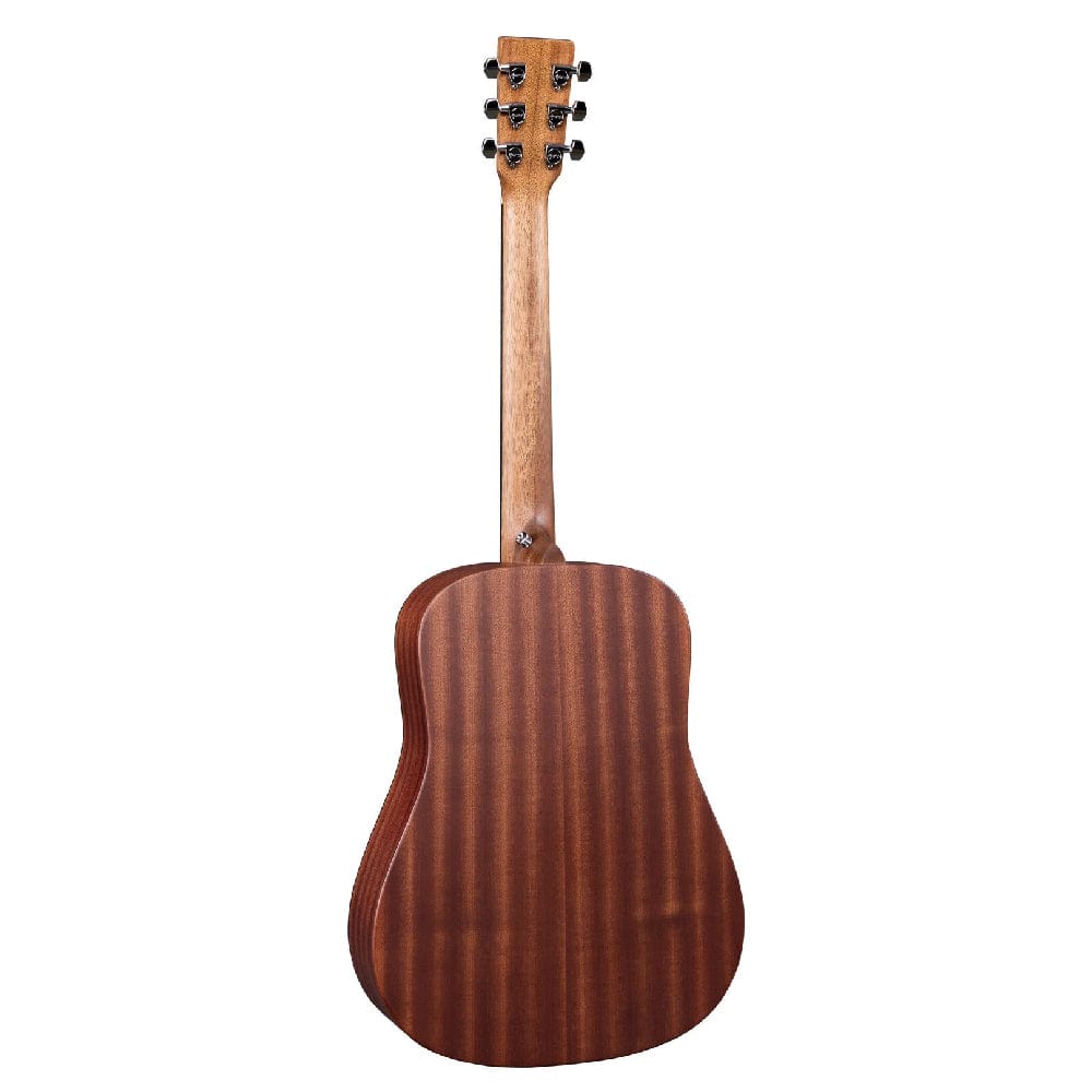martin guitars electro acoustic guitars sitka martin djr-10e dreadnought junior electro acoustic guitar with gig bag