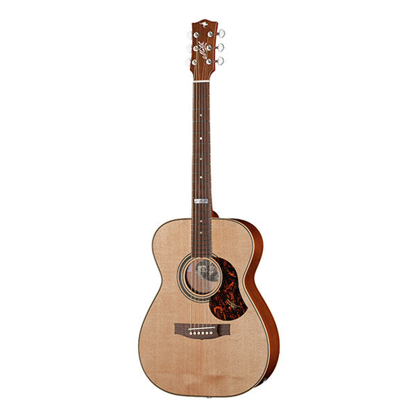 maton electro acoustic guitars maton ebg808 tommy emmanuel dreadnought electro acoustic guitar - natural satin