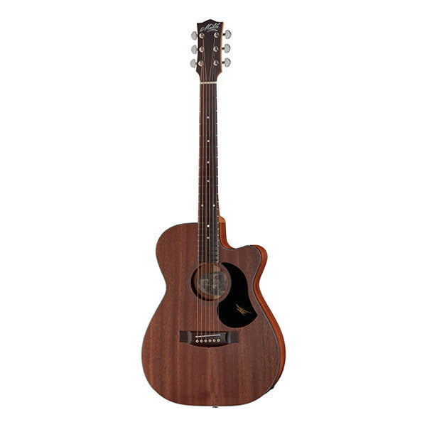 maton electro acoustic guitars maton m808c cutaway electro acoustic guitar - natural satin