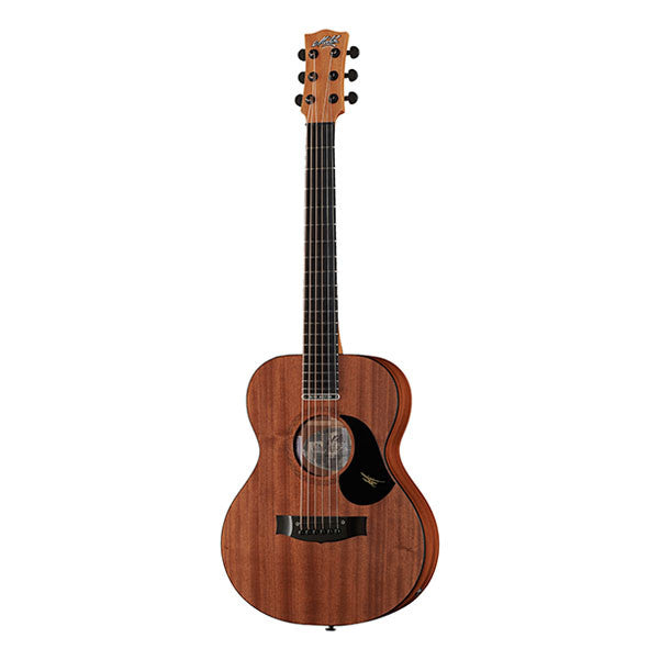 maton electro acoustic guitars maton mini emm6 dreadnought electro acoustic guitar - natural satin