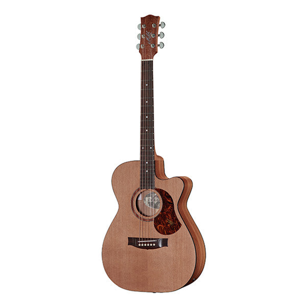 maton electro acoustic guitars maton srs808c cutaway electro acoustic guitar - natural matte
