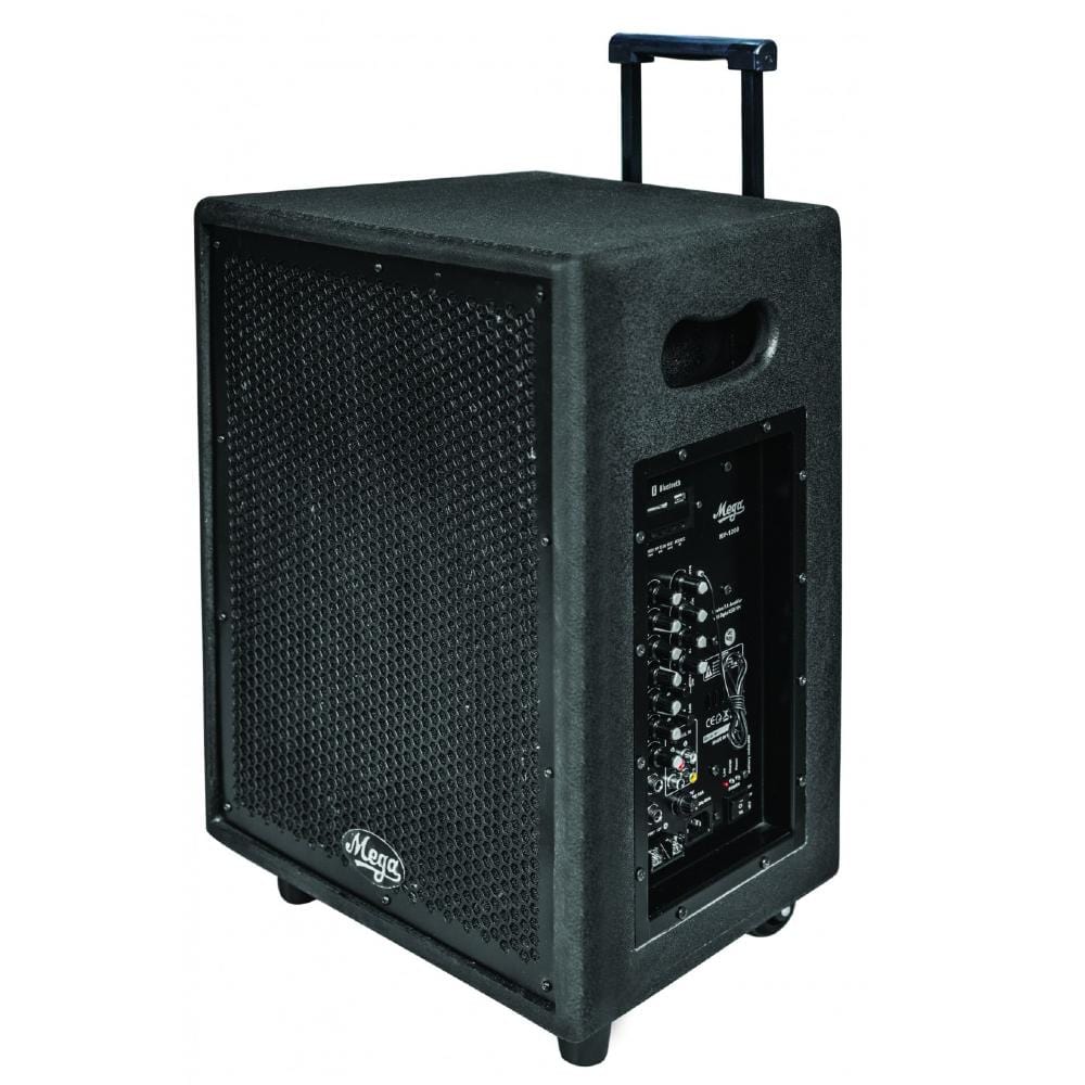 mega portable pa systems mega mp1200 120 watts portable speaker system