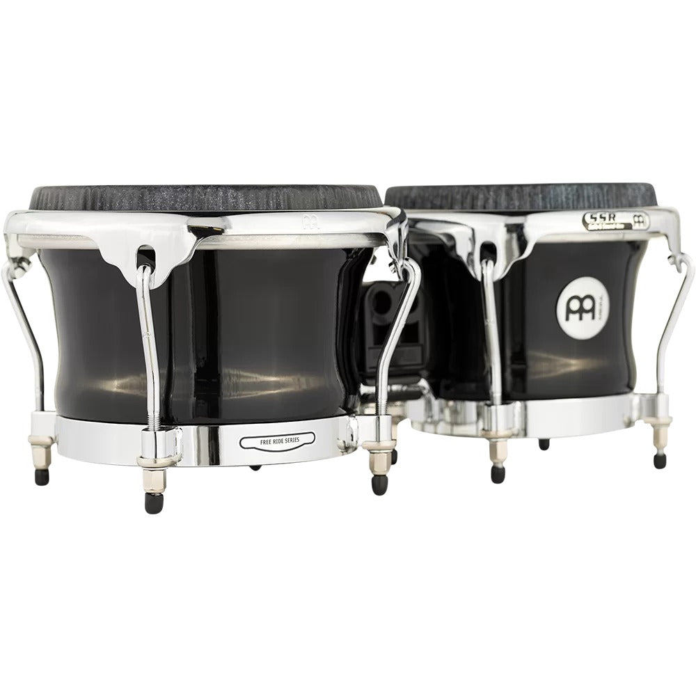 Meinl Bongos Black Meinl FFBR400BK Fibercraft Series Fiberglass Bongo - Black