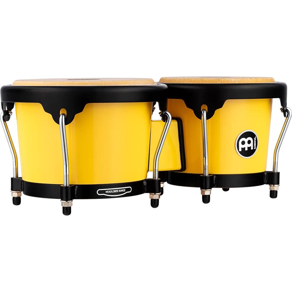 meinl bongos meinl hb50 journey series bongo #color_illuminating-yellow