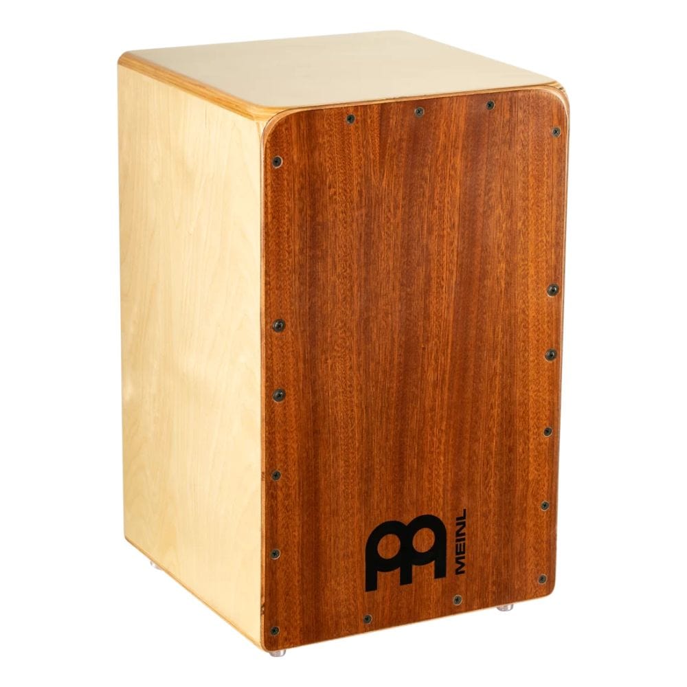 meinl cajons mahogany meinl percussion woodcraft professional series string cajon