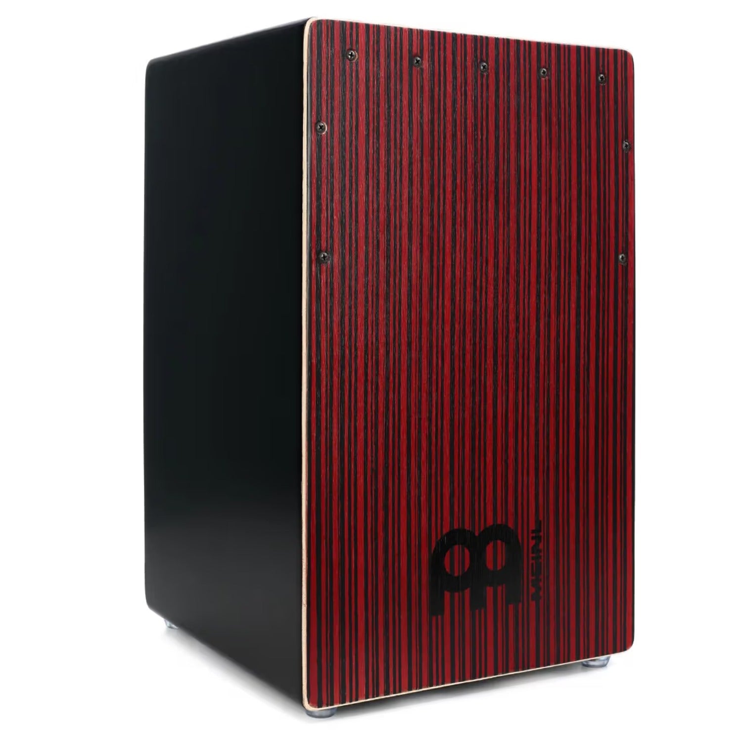Meinl Cajons Meinl BBCAJCS Crimson Stripe Backbeat Bass Cajon