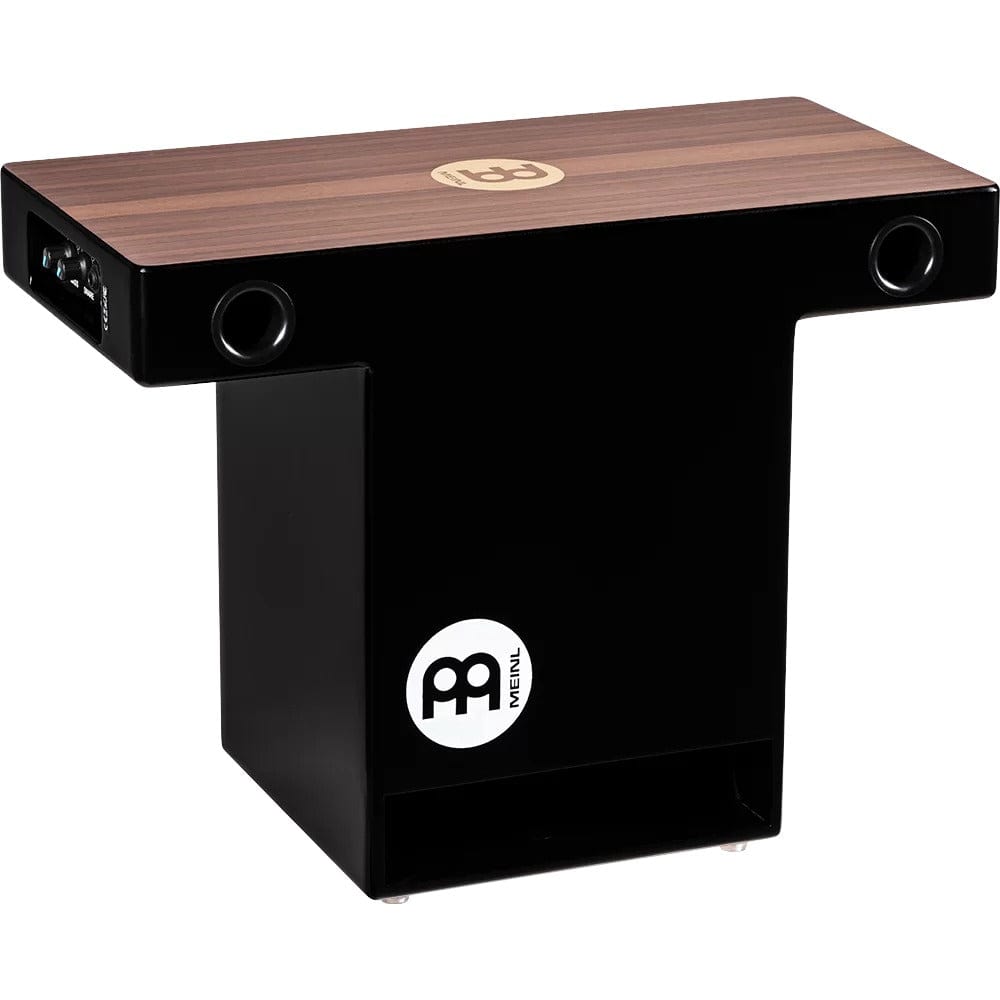 meinl cajons meinl ptopcaj2wn slaptop series turbo cajon with pick-up - walnut
