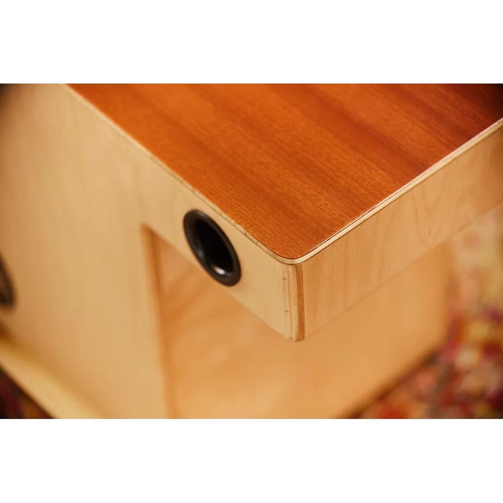 meinl cajons meinl topcaj2mh slaptop series turbo cajon - mahogany