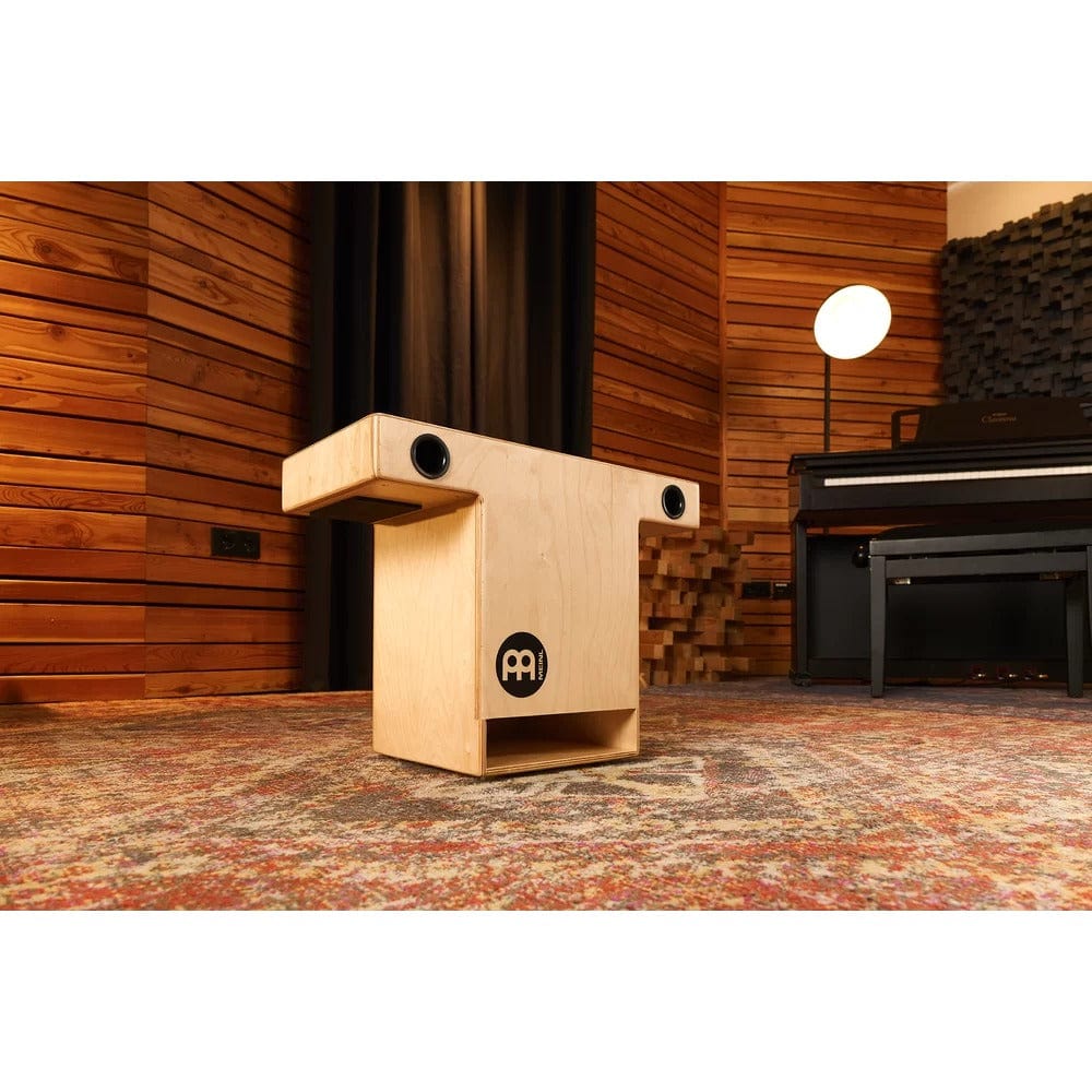 meinl cajons meinl topcaj2mh slaptop series turbo cajon - mahogany