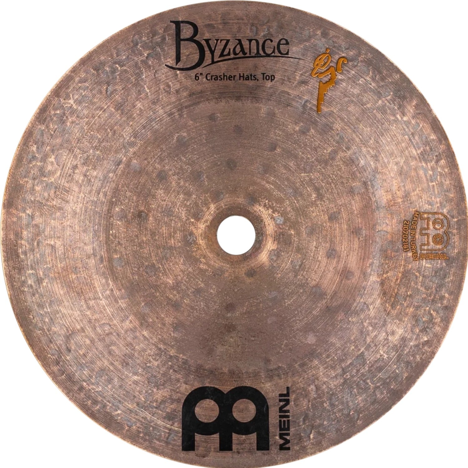 Meinl Crash Cymbals Meinl AC-6Crasher Artist Concept Model 6"/6" Crasher Hats Cymbals