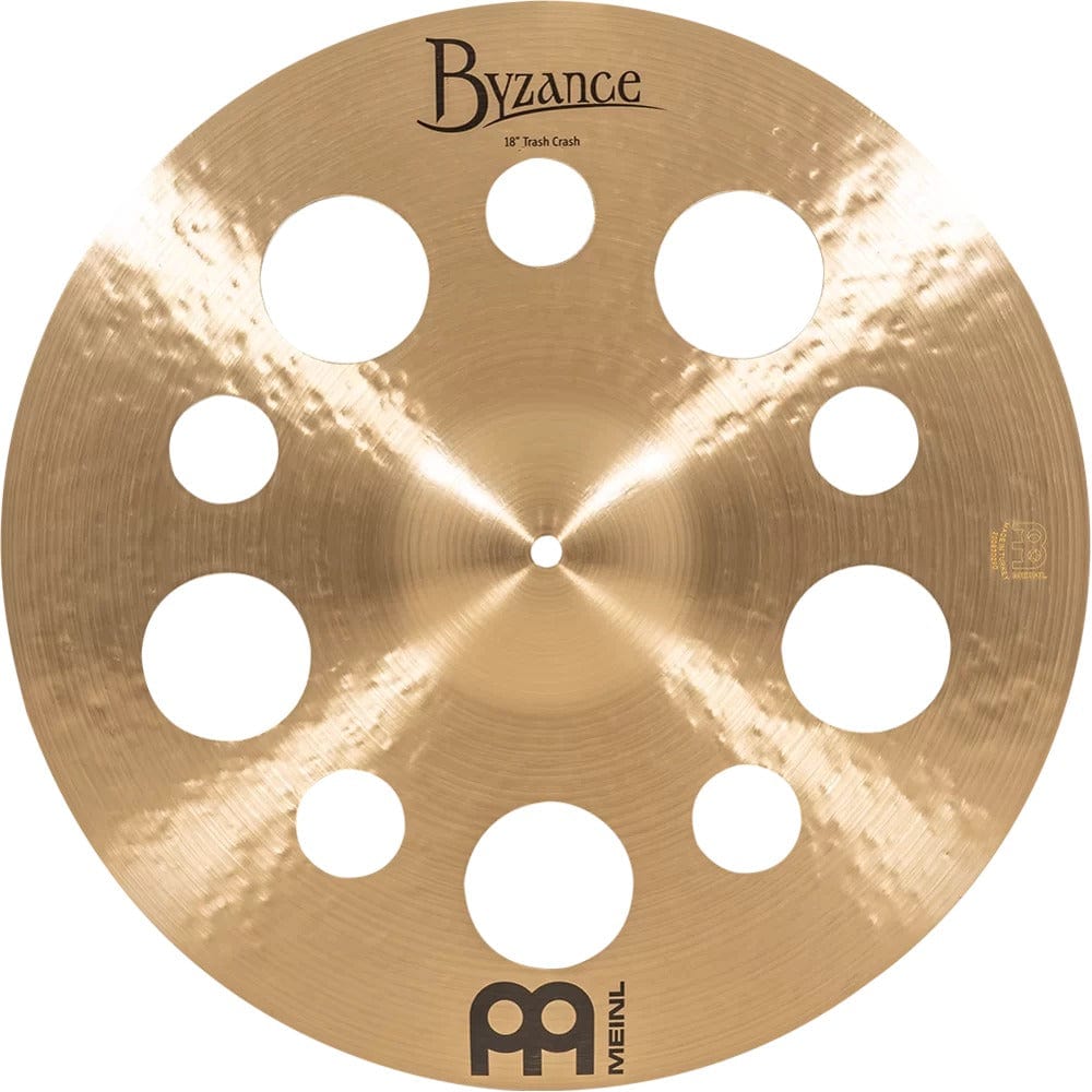 meinl crash cymbals meinl b18ttrc byzance traditional 18" trash crash cymbals