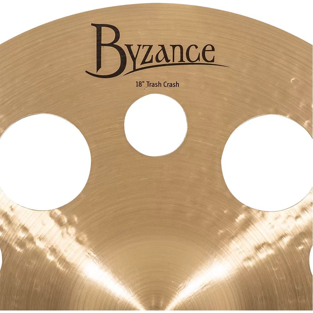 meinl crash cymbals meinl b18ttrc byzance traditional 18" trash crash cymbals