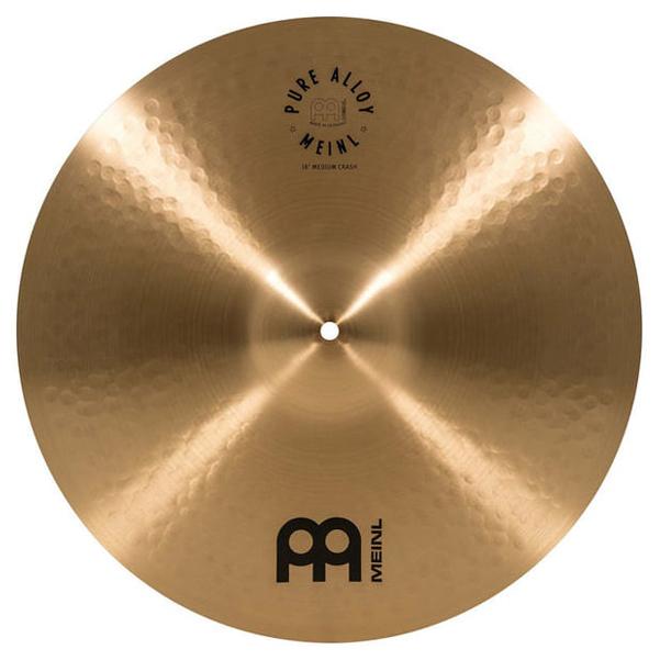 meinl crash cymbals meinl pure alloy 18inch medium crash cymbal