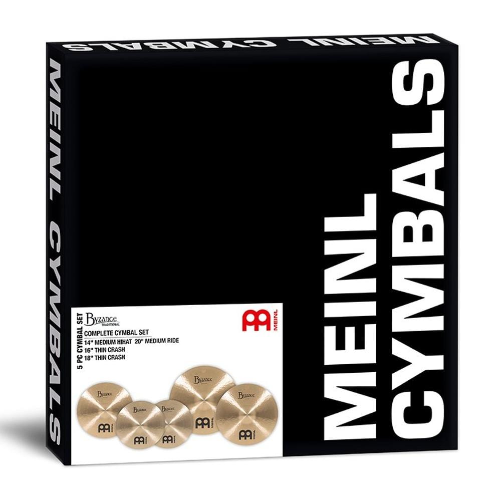 meinl cymbal packs cymbal pack meinl cymbals bt-14161820 byzance traditional 5 cymbal pack