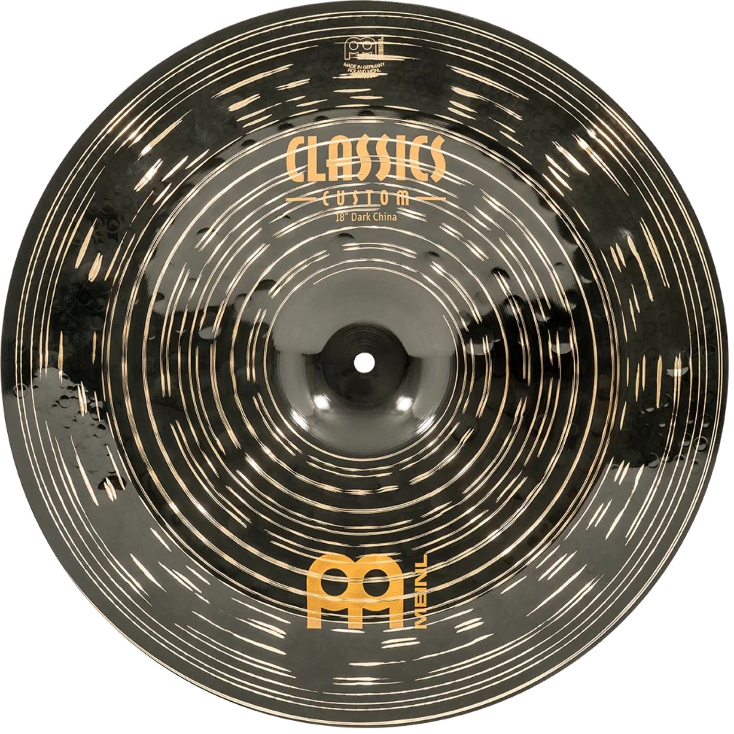 Meinl Cymbal Packs Meinl CCD-CS1 Classics Custom Dark 14"HH 16"Cr 18"Ch 20"Rd Cymbals Set