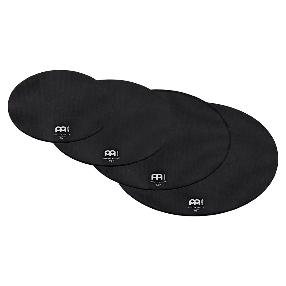 meinl dampeners and mutes black meinl mdm-10121416 drum mutes pack