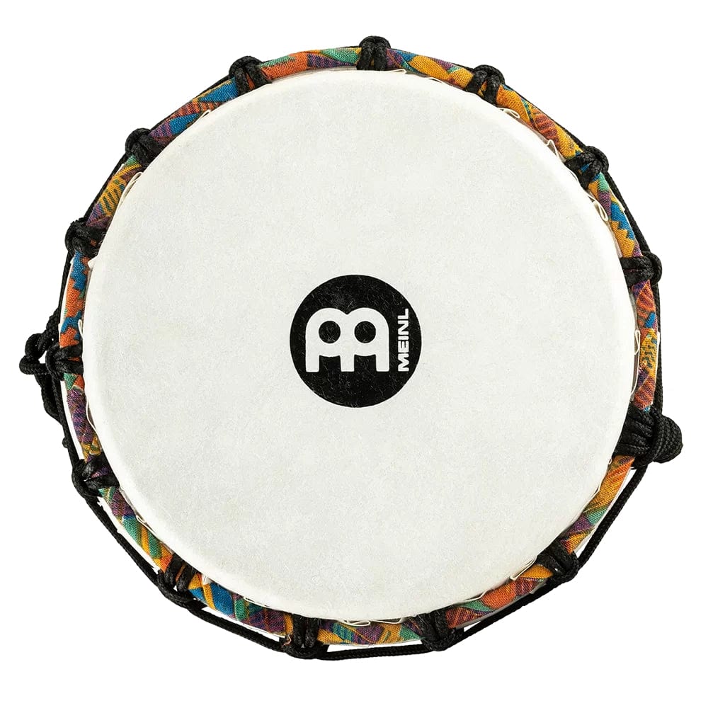 meinl djembes kenyan quilt meinl percussion 7 inch junior djembe #finish_kenyan-quilt