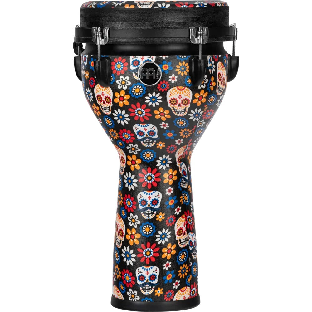 Meinl Djembes Meinl JD10 10" Designed Head Jumbo Series Synthetic Djembe #color_day-of-the-dead