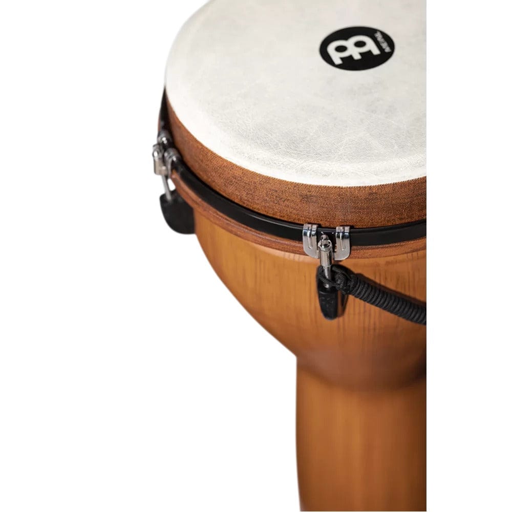 meinl djembes meinl jd12bw 12" jumbo series synthetic djembe - barnwood