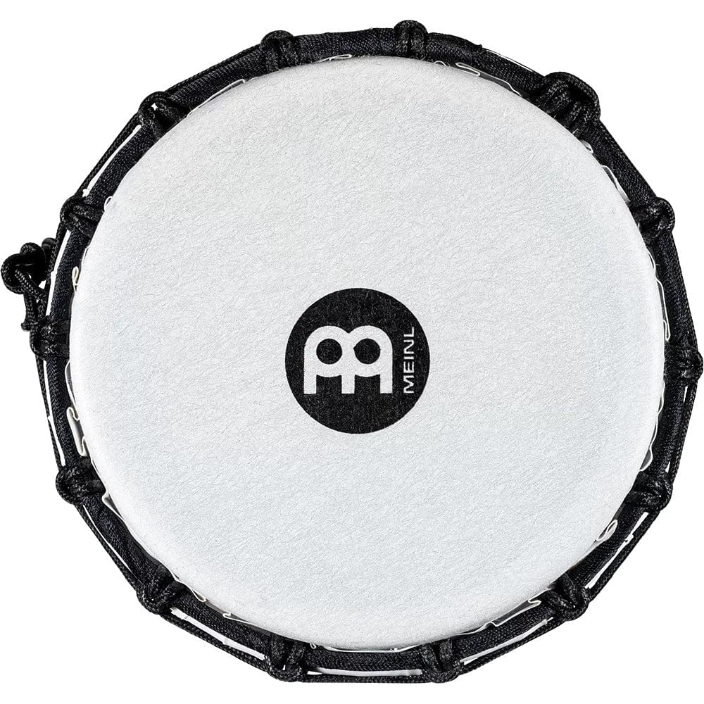 meinl djembes meinl jrd-gb 7" jr. series synthetic djembe - galactic blue tie dye