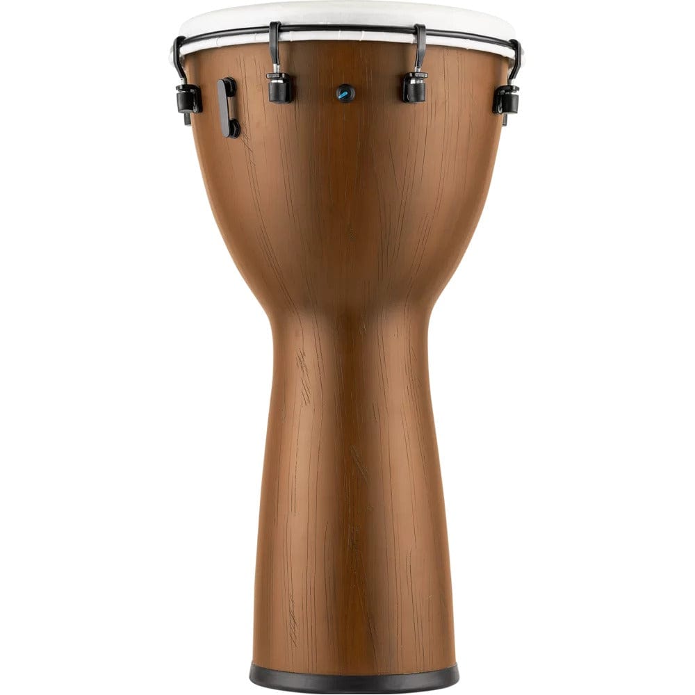 meinl djembes meinl padj12-bw 12" alpine series synthetic head djembe - barnwood