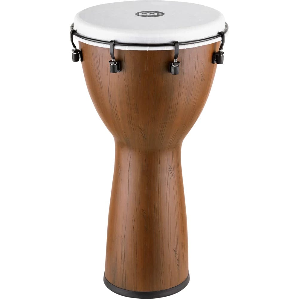 meinl djembes meinl padj12-bw 12" alpine series synthetic head djembe - barnwood