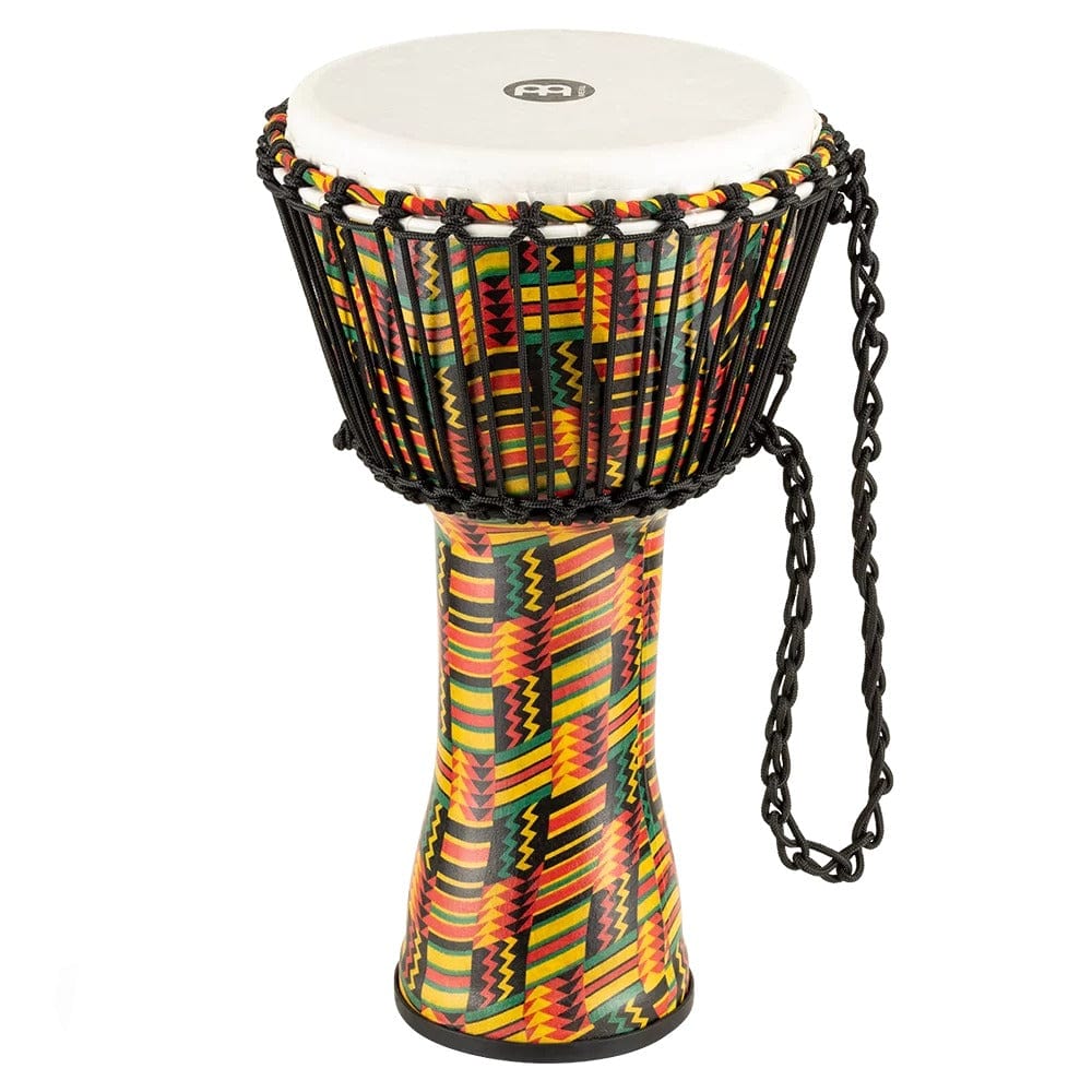meinl djembes meinl padj5-m-f 10" travel series synthetic head rope tuned djembe