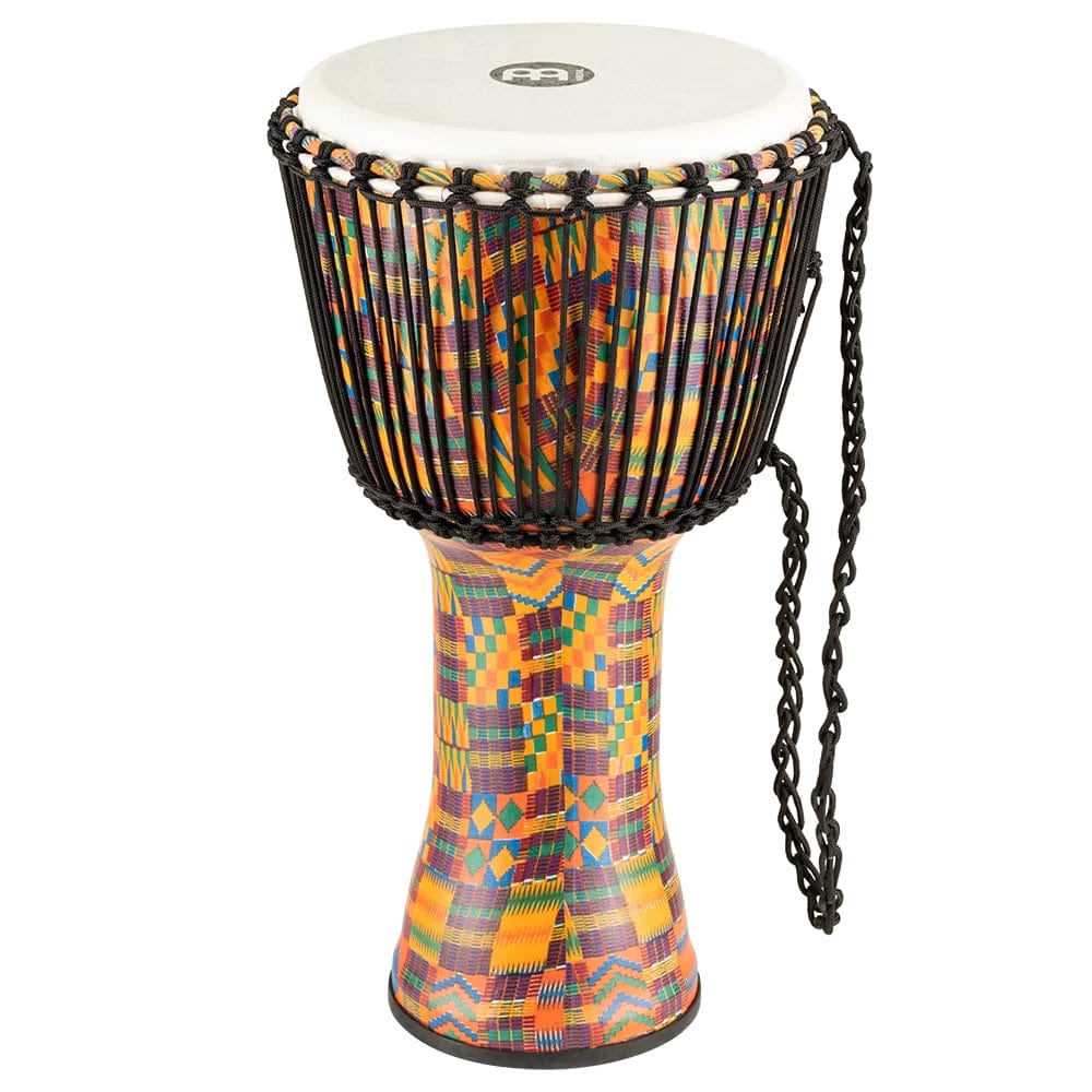 meinl djembes meinl percussion travel series 12 rope tuned synthetic djembe
