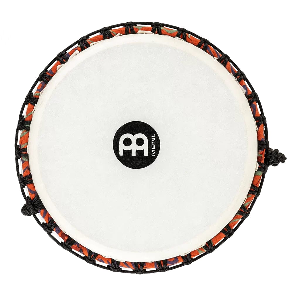 meinl djembes meinl percussion travel series 12 rope tuned synthetic djembe #design-pattern_pharaohs-script