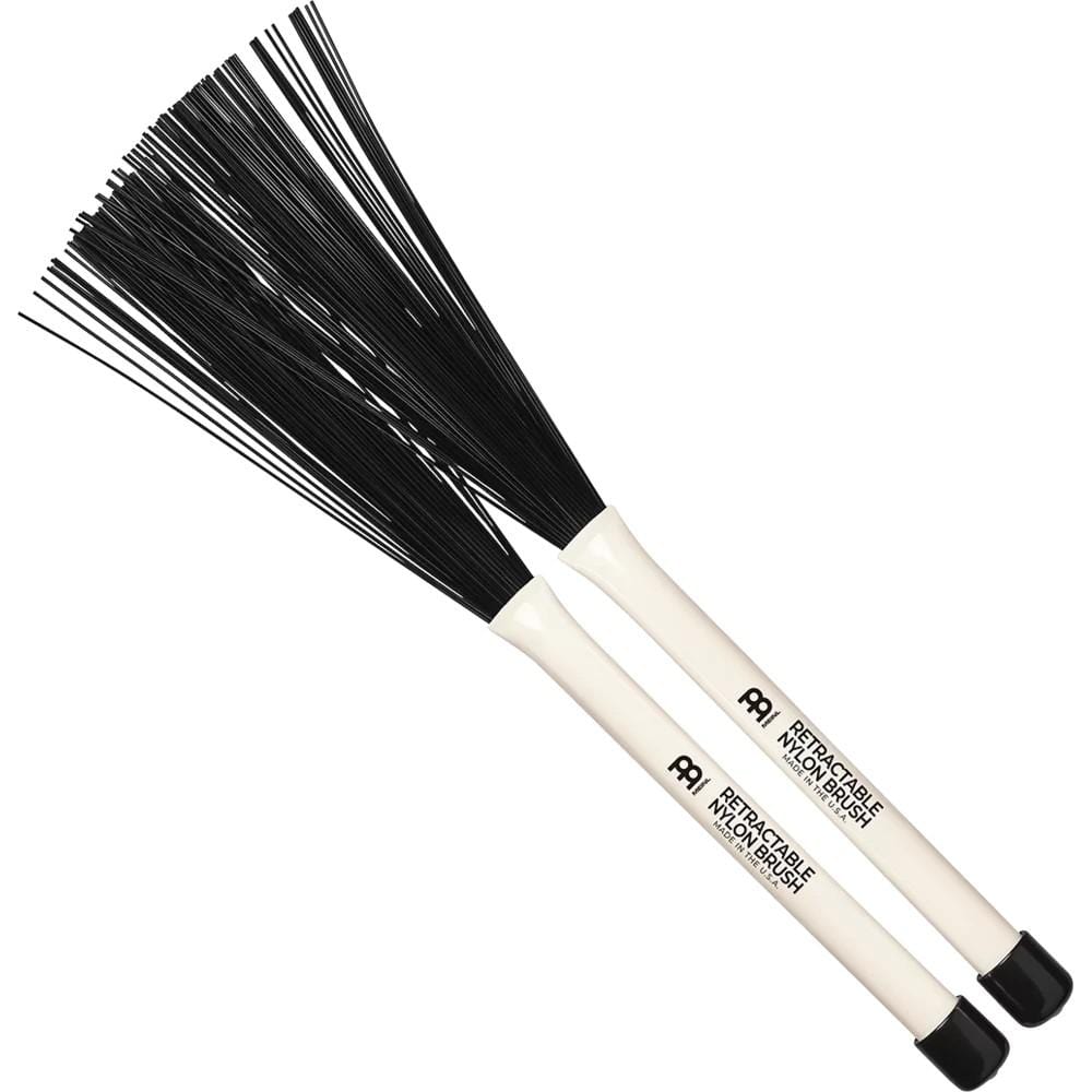 meinl drumsticks meinl sb304 retractable nylon drum brush