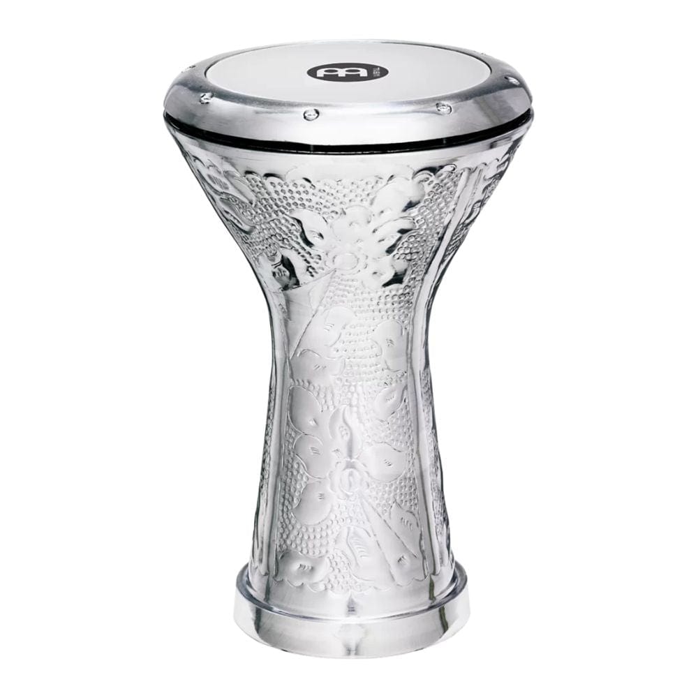 meinl hand percussions 8.5 inch meinl percussion aluminum series 8 1/2" hand hammered synthetic head doumbek
