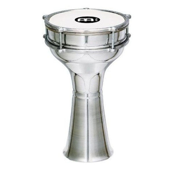 meinl hand percussions meinl he-101 darbuka 5 7/8inch x 11inch plain aluminium